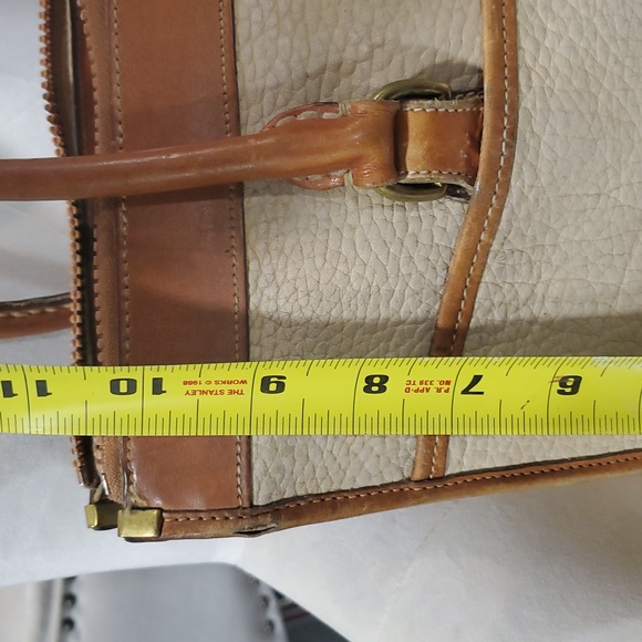 Vintage dooney & Bourke allweather  large top handle satchel crossbody bag - Picture 14 of 16